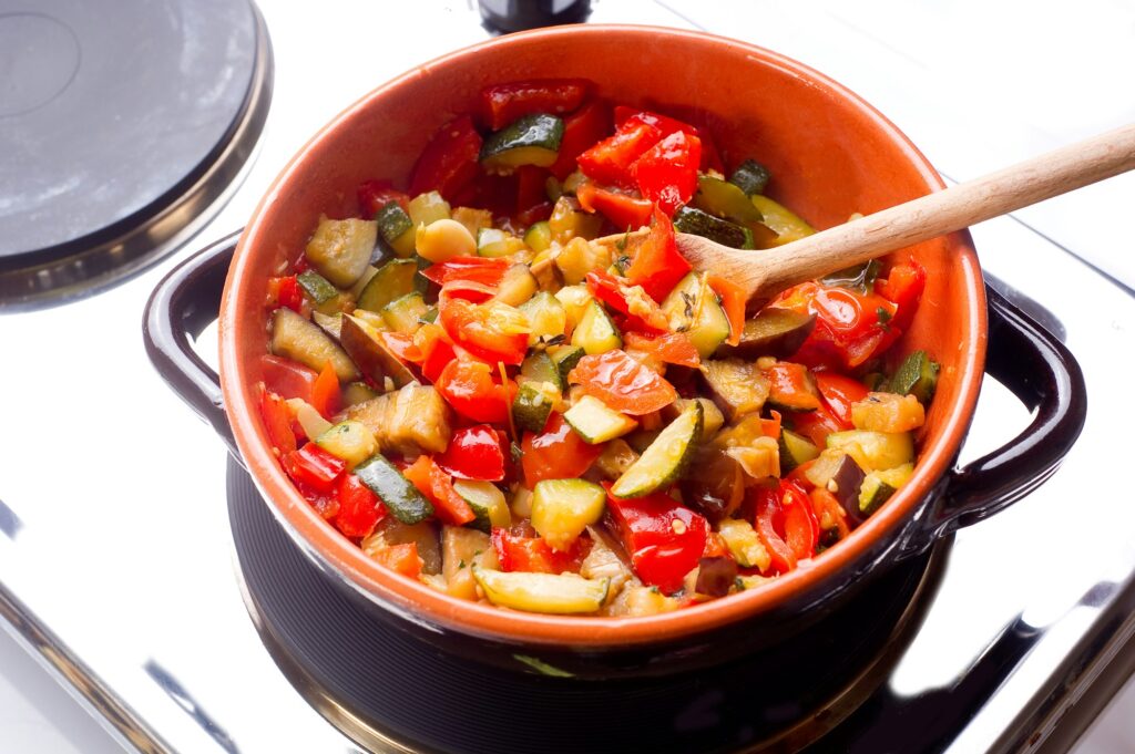 ratatouille on bowl